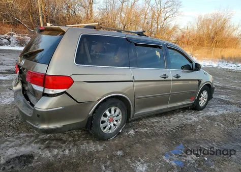 2010 Honda Odyssey Ex из США, поврежденный, VIN 5FNRL3H45AB051908